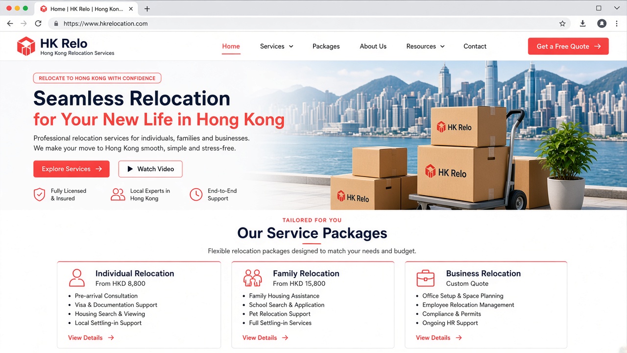 Hongkong Relocations